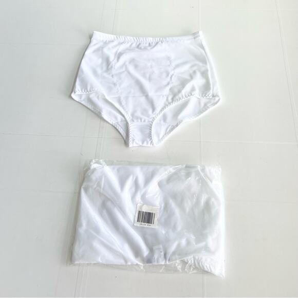 New INSTANT SHAPING by PLUSFORM (Set of 2) Firm Control Brief SIZE XL/1X White - Picture 1 of 7